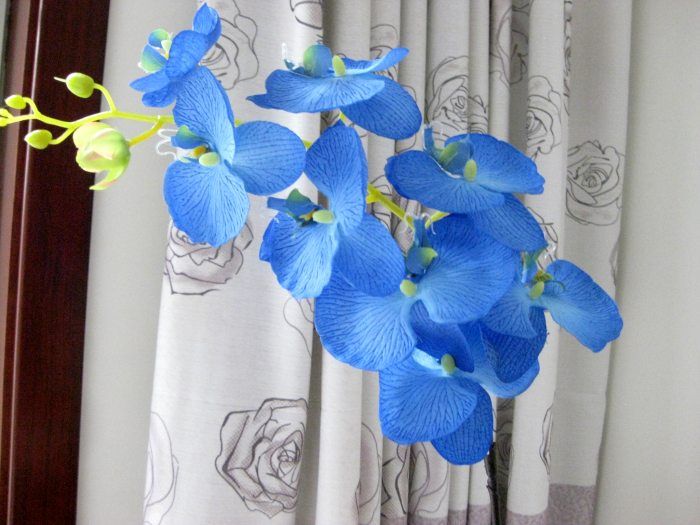 Artificial Home Decorative PU Material High Quality Butterfly Orchid