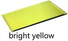 Color Mirror | Bright Yellow Color Mirror