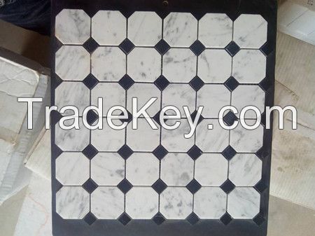 White Marble Mosaic tile 