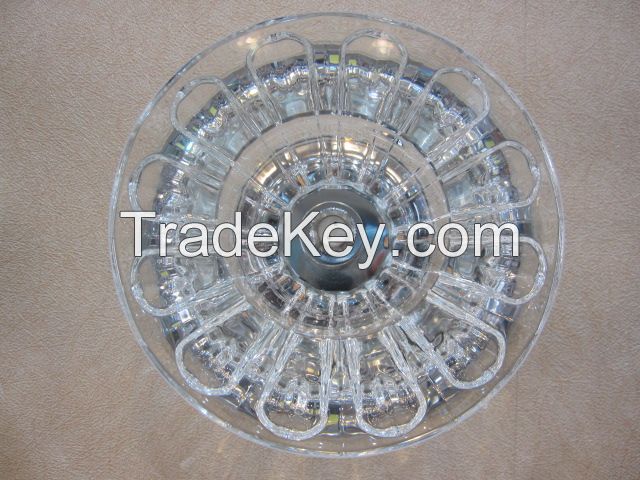 Crystal flat spotlight indoor lighting round ceiling light downlight led MR16 GU5.3 house decoration