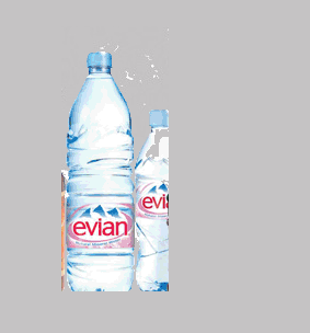 Evian Mineral Water 