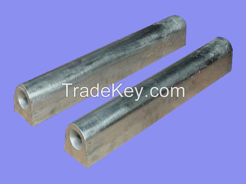 D type magnesium anodes