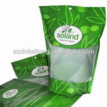 Hot Sale Custom Printed Stand Up Aluminum Foil Zip Lock Tea  Bag