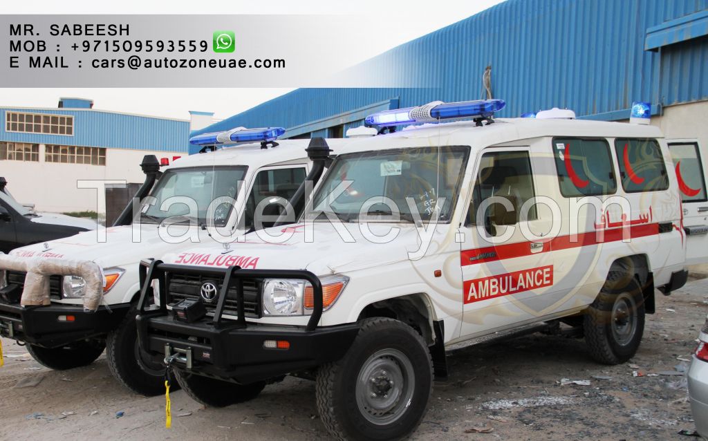 TOYOTA LAND CRUISER AMBULANCE FOR SALE 