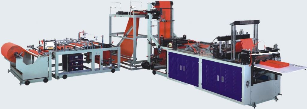 Nonwoven bag making machine