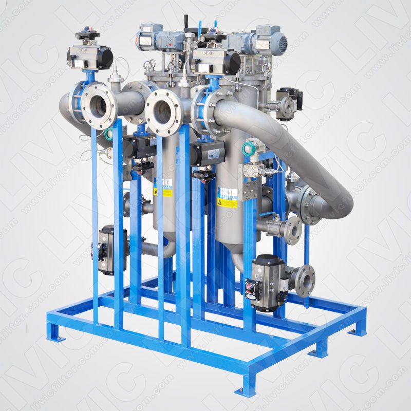 DFM Series Mechanical Internal Scraping Self cleaning Filters