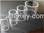 Large diameter quartz glass tube