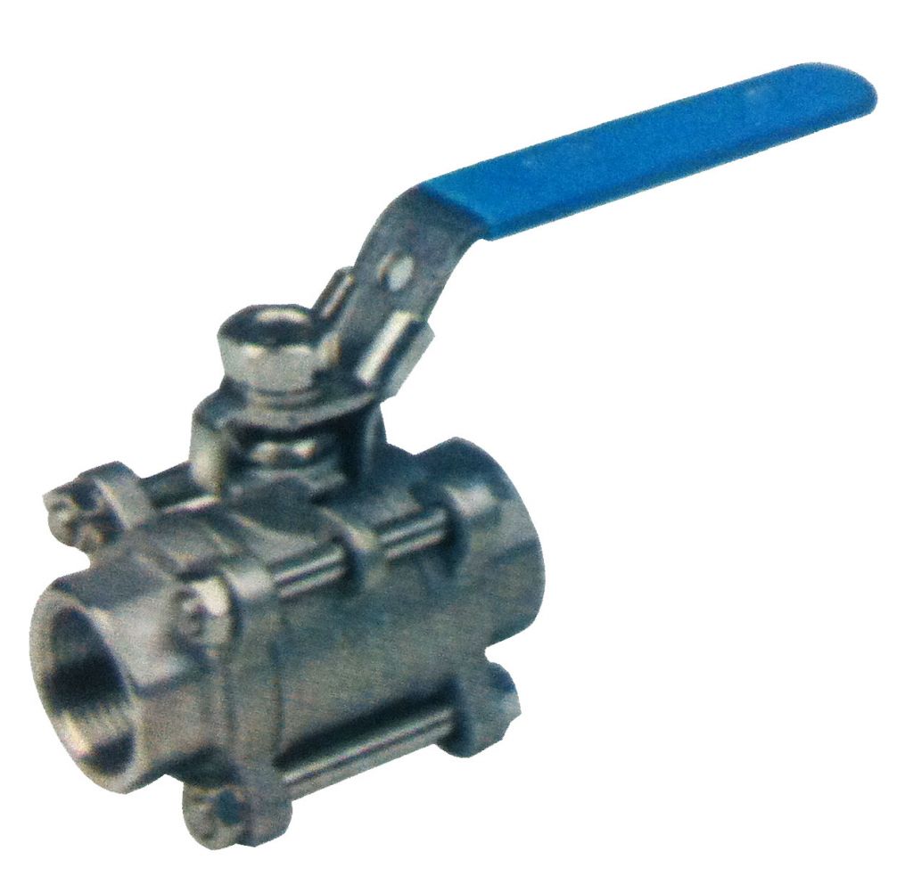 3-PC ball valves