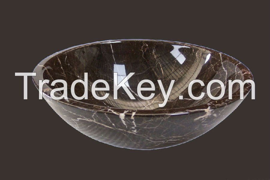 China dark emperador marble