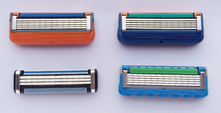 HOT SALE!! Compatible Razor Blades Cartridge for Gillette Mach3/Fusion/Fusion Power/Proglide Handle