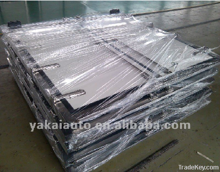 FRP truck body panel, van body panel