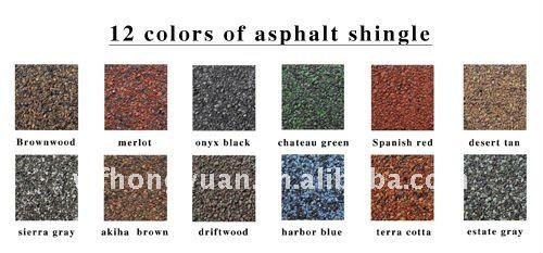 Colorful Asphalt Roofing Shingles/roofing tar/roof tile/construction material