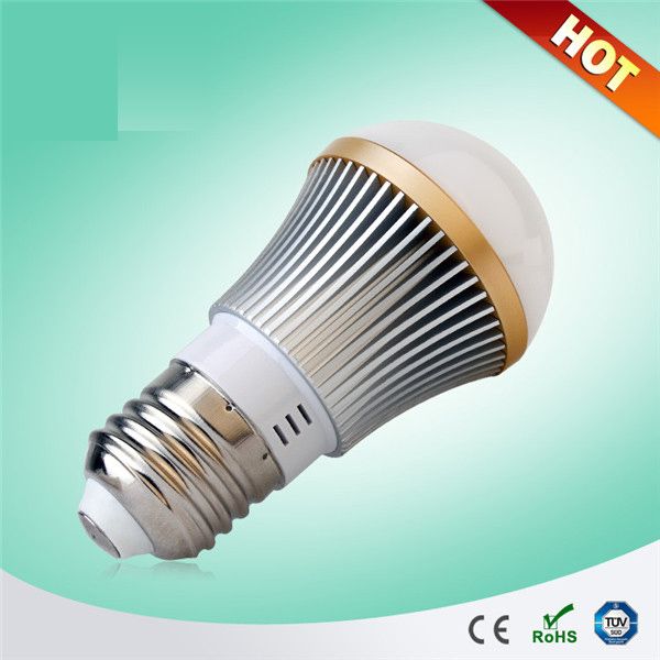 2 years warranty aluminum shell 3w led bulbs E27/B22