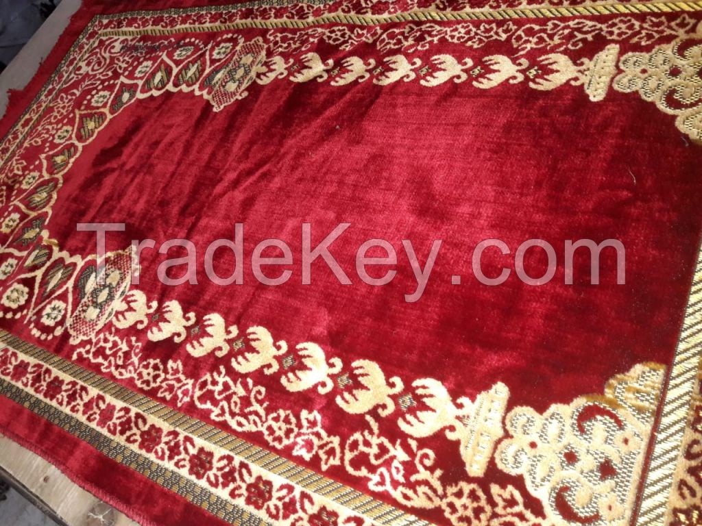 Prayer Mat - Velvet - 26 x42  Muslim Jai Namaz