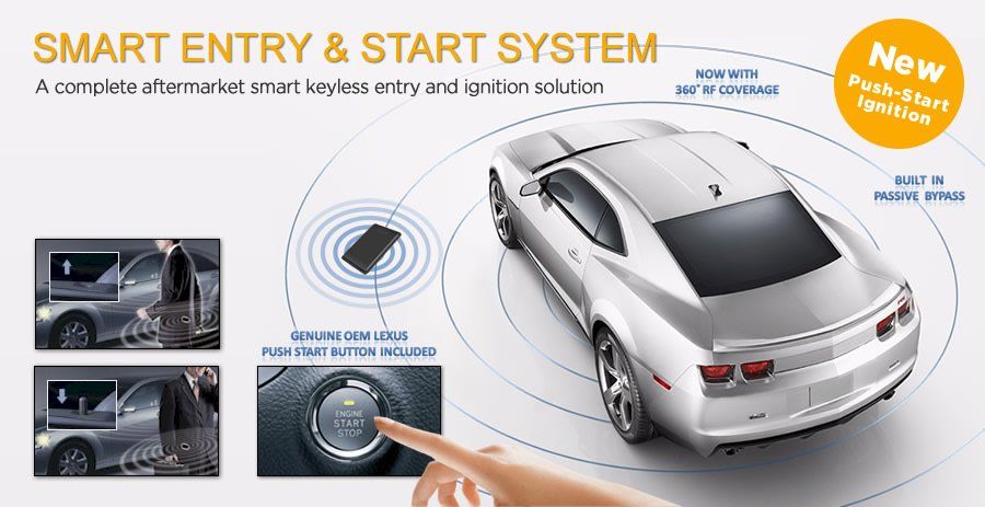 Xeasy Smart-key, Key less go entry