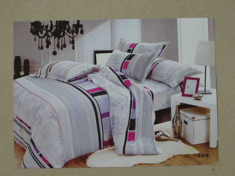 100% mirco-polyester bedsheet set