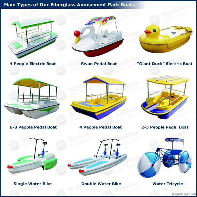 pedal boats, water bikes for sale