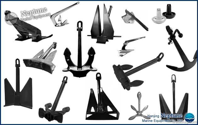 Various Types of Ship / Boat / Marine Anchors for Sale