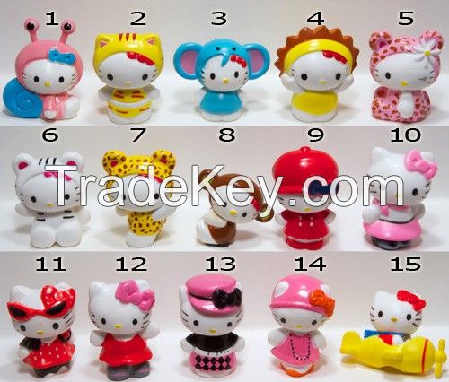 plastic toy , PVC keyring , plastic pvc figure character keychain ,