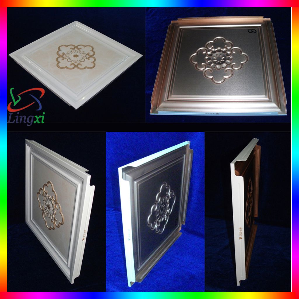 Home decoration aluminum ceiling tiles