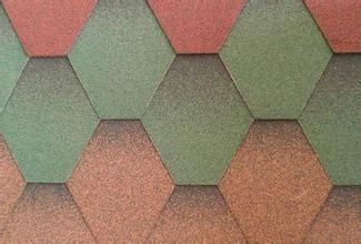 Colored Asphalt Shingles