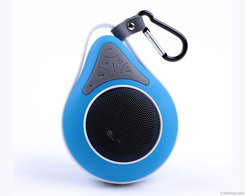 water drop shape IPX7 waterproof Bluetooth speaker