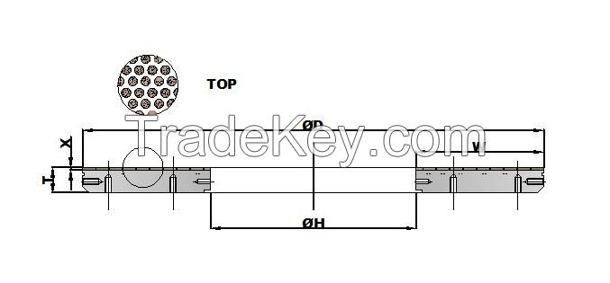 Vitrified Bond Double Disc Grinding Wheel