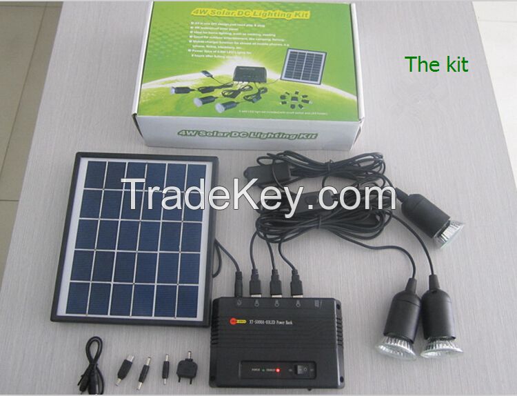 Solar home lighting system