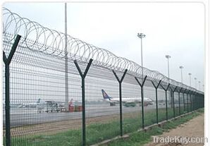 Airport fence