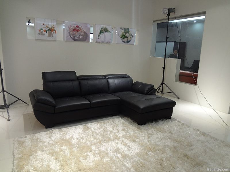 top buffalo leather sofa 3seater+chaiselounge = $399