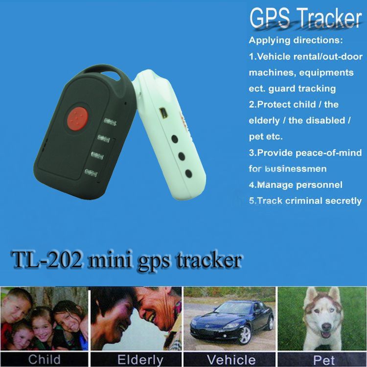 hand held mini Personal GPS Tracker with sos alert, speed alert, listening function, two way communication, auto-track function and Geo-fence function