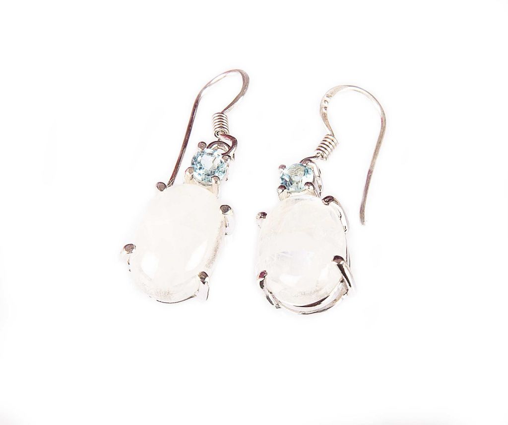 Sterling Silver Pearl Earrings