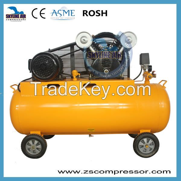 China Industrial Piston Belt Driven Air Compressor 2080