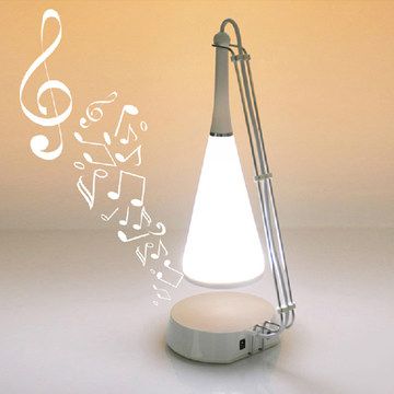 Touch sensor LED desk lamp with mini speaker/christmas gift/home gift/office gift