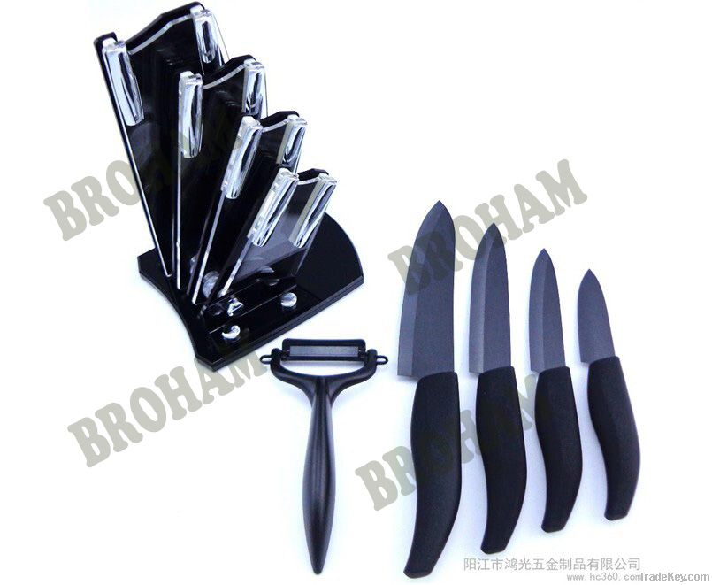 china kitchen ceramic knife set(broham)