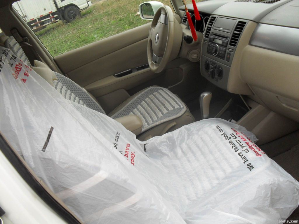 qingdao clear plastic ivory car seat covers