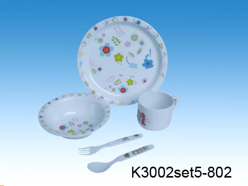 melamine children sets