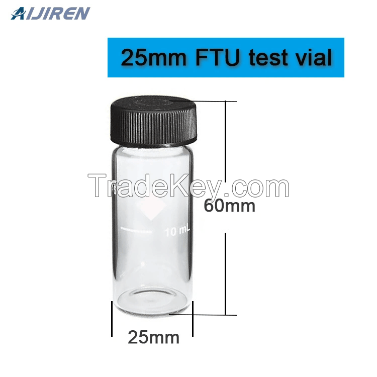 Glass Test Tube with Screw Caps