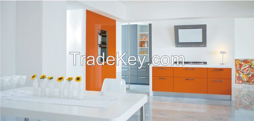 High gloss mdf kitchen cabinet furniture