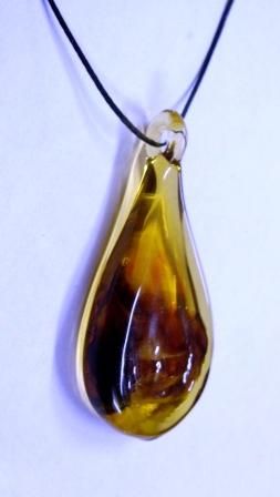 hand made glass pendants