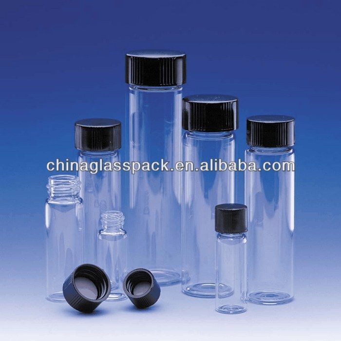 pharmaceutical vials and ampoules