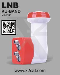 Twin LNB Ku Band for DVB-S STB High Quality