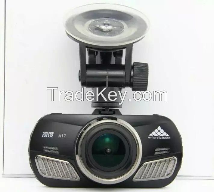 Ambarella A12 chipset 1440P car black box, car dvr camera