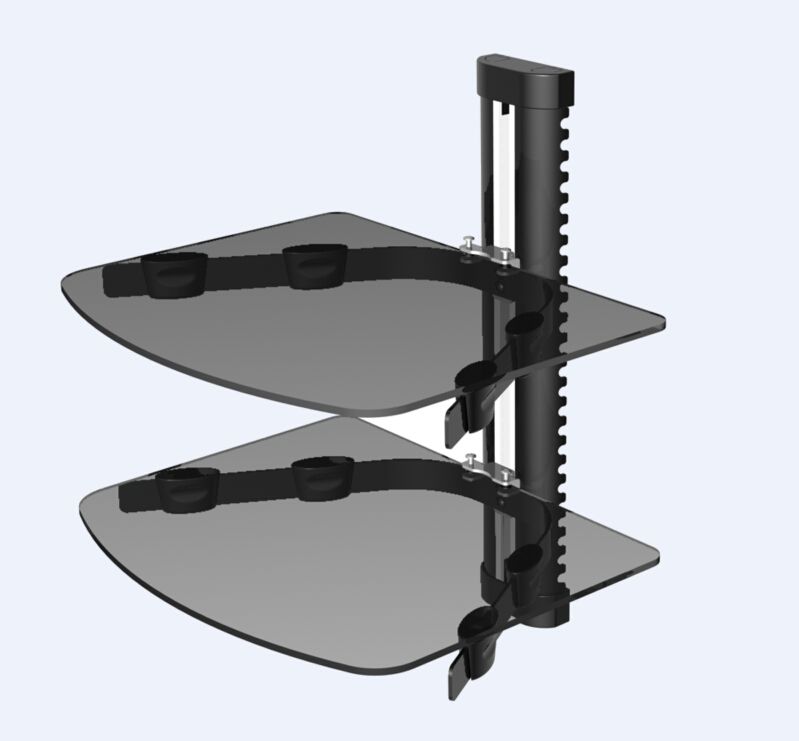 DVD wall shelf