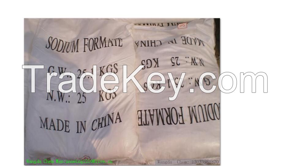 Manufacturer of sodium formate MSDS 