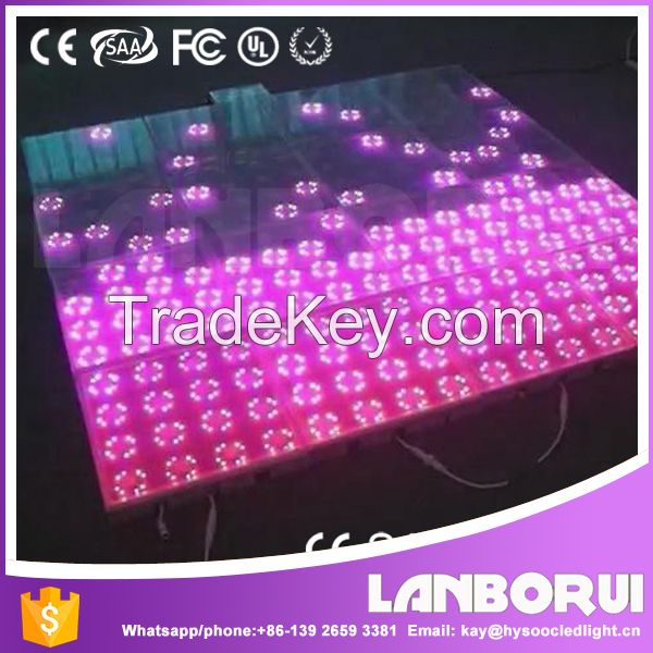 Make Star light dance floor,RGB led stage light disco light dance floor,led dance floor panels for sale