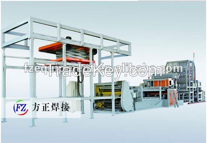 Full-automatic reinforcing concrete wire mesh welding machine for building mesh