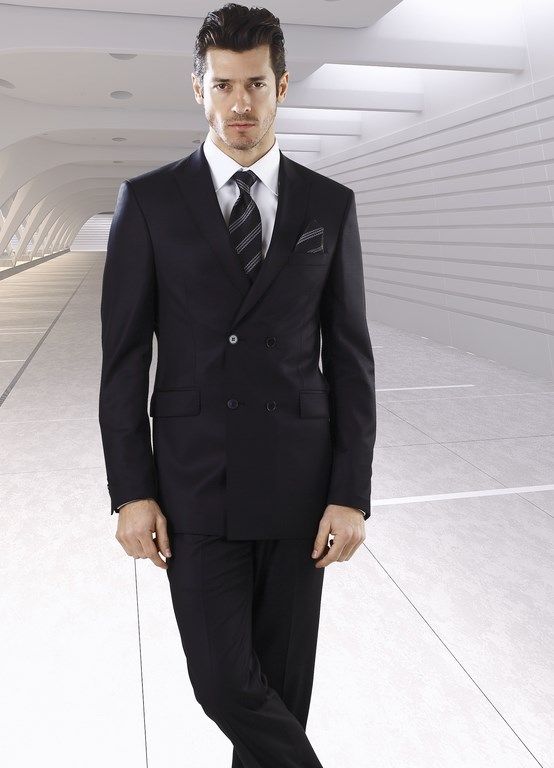 %100 Wool Fomal Suit - Leonardo Moda