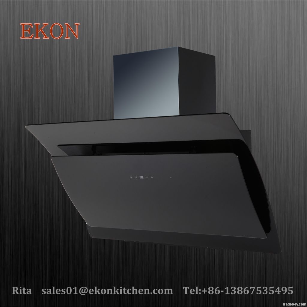 European Style 900mm Whole Black 5 Speed Kitchen Cooker Hood