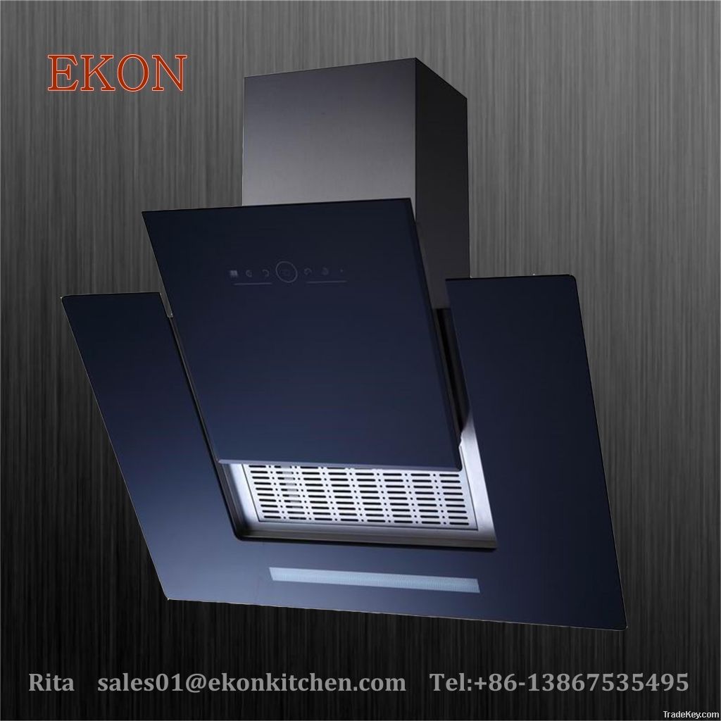 2014 New Automatic Open Black painted 900mm kitchen Cooker Hood